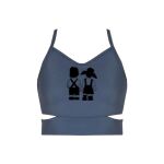 Girls Cutout Detail Crop Top Thumbnail