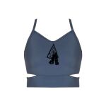 Girls Cutout Detail Crop Top Thumbnail