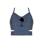 Girls Cutout Detail Crop Top Thumbnail