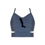 Girls Cutout Detail Crop Top Thumbnail
