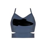 Girls Cutout Detail Crop Top Thumbnail