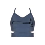 Girls Cutout Detail Crop Top Thumbnail