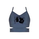 Girls Cutout Detail Crop Top Thumbnail