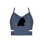 Girls Cutout Detail Crop Top Thumbnail