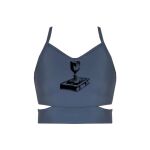 Girls Cutout Detail Crop Top Thumbnail