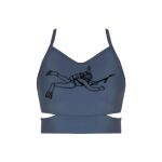 Girls Cutout Detail Crop Top Thumbnail