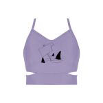 Ladies Cutout Detail Crop Top Thumbnail
