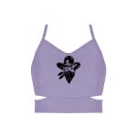 Ladies Cutout Detail Crop Top Thumbnail