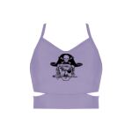 Ladies Cutout Detail Crop Top Thumbnail