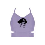 Ladies Cutout Detail Crop Top Thumbnail