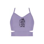 Ladies Cutout Detail Crop Top Thumbnail