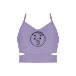 Ladies Cutout Detail Crop Top Thumbnail