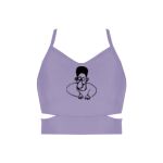 Ladies Cutout Detail Crop Top Thumbnail