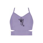 Ladies Cutout Detail Crop Top Thumbnail