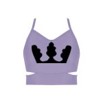 Ladies Cutout Detail Crop Top Thumbnail