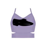 Ladies Cutout Detail Crop Top Thumbnail