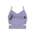 Ladies Cutout Detail Crop Top Thumbnail