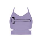 Ladies Cutout Detail Crop Top Thumbnail