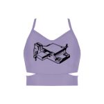 Ladies Cutout Detail Crop Top Thumbnail