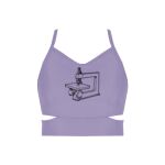 Ladies Cutout Detail Crop Top Thumbnail