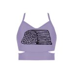 Ladies Cutout Detail Crop Top Thumbnail