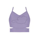 Ladies Cutout Detail Crop Top Thumbnail