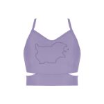 Ladies Cutout Detail Crop Top Thumbnail