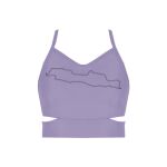 Ladies Cutout Detail Crop Top Thumbnail