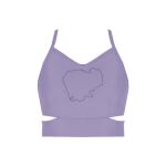 Ladies Cutout Detail Crop Top Thumbnail