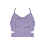 Ladies Cutout Detail Crop Top Thumbnail