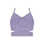 Ladies Cutout Detail Crop Top Thumbnail