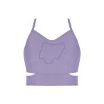 Ladies Cutout Detail Crop Top Thumbnail