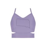 Ladies Cutout Detail Crop Top Thumbnail