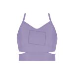 Ladies Cutout Detail Crop Top Thumbnail