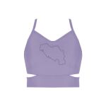 Ladies Cutout Detail Crop Top Thumbnail