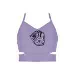 Ladies Cutout Detail Crop Top Thumbnail