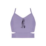 Ladies Cutout Detail Crop Top Thumbnail