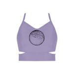 Ladies Cutout Detail Crop Top Thumbnail