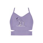 Ladies Cutout Detail Crop Top Thumbnail