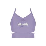 Ladies Cutout Detail Crop Top Thumbnail