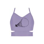 Ladies Cutout Detail Crop Top Thumbnail