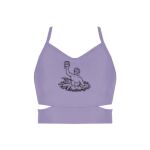 Ladies Cutout Detail Crop Top Thumbnail