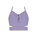 Ladies Cutout Detail Crop Top Thumbnail