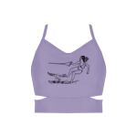 Ladies Cutout Detail Crop Top Thumbnail