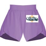 Girls Flowy Overlay Shorts Thumbnail