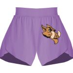 Girls Flowy Overlay Shorts Thumbnail