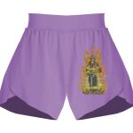 Girls Flowy Overlay Shorts Thumbnail