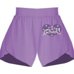 Girls Flowy Overlay Shorts Thumbnail