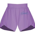 Girls Flowy Overlay Shorts Thumbnail