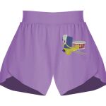 Girls Flowy Overlay Shorts Thumbnail